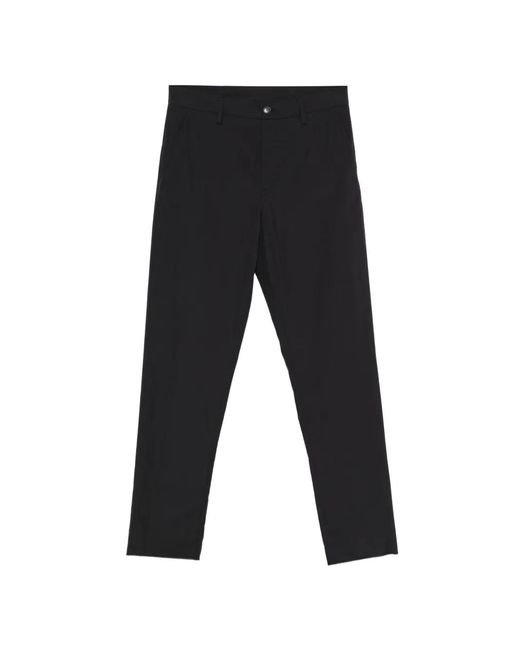 Canali Black Buttoned Trousers for men