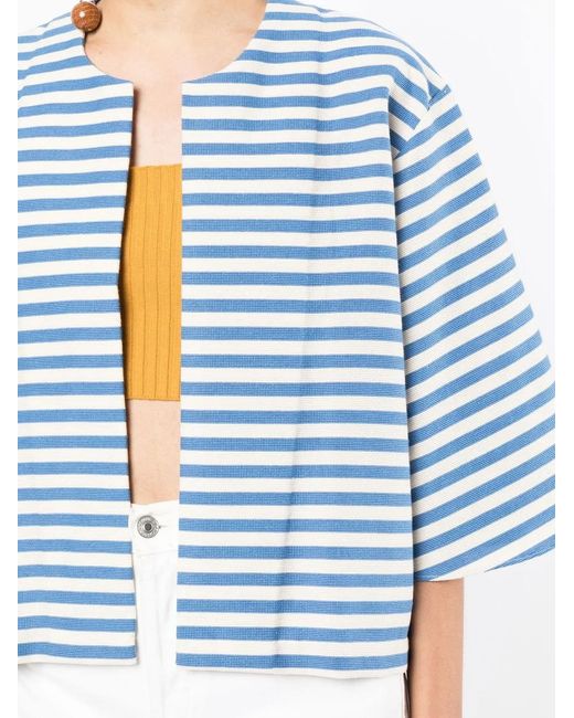 Bambah Blue Arayes Striped Jacket