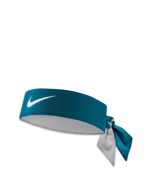 Nike Blue Swoosh-Logo Head Tie for men