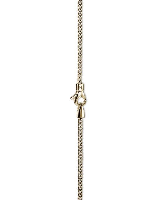 John Hardy White 14K Curb-Chain Necklace