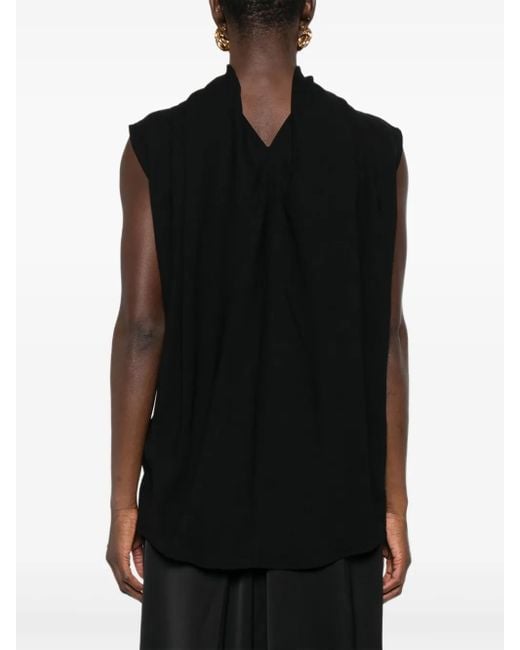 Totême  Black Cocoon Blouse
