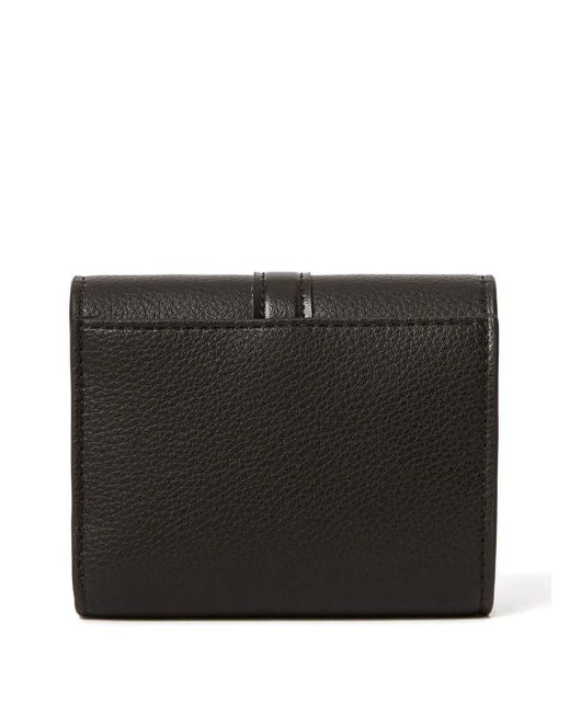 Stella McCartney Black Ryder Padlock Wallet