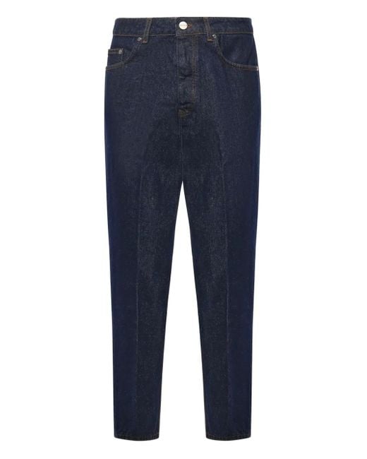 BE ABLE Blue Leonardo Shorter Pleated Jeans for men