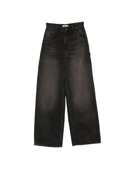 Carhartt Gray Wide-Leg Jeans