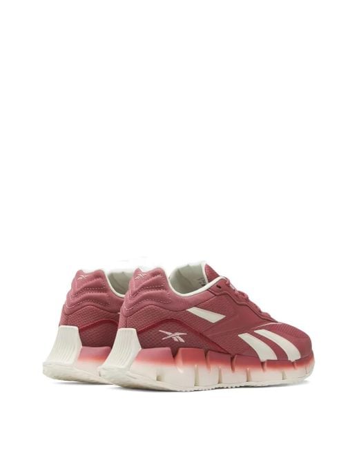 Reebok Pink Zig Dynamica 4 Sneakers