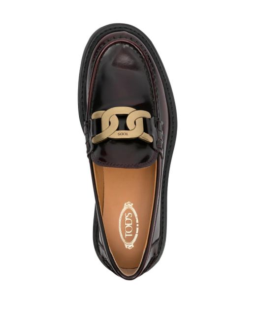 Tod's Black Flat Shoes