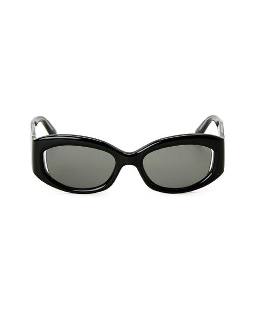 Christopher Esber Black Davies Beluga Round-frame Sunglasses