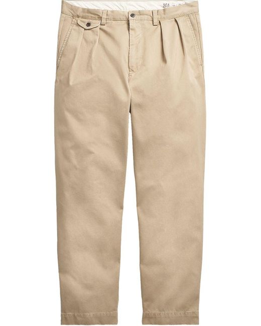 Pantalones chinos con pinzas Polo Ralph Lauren de hombre de color Neutro |  Lyst