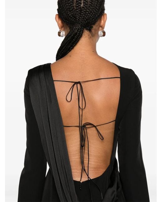 V:PM ATELIER Black Penn Gown