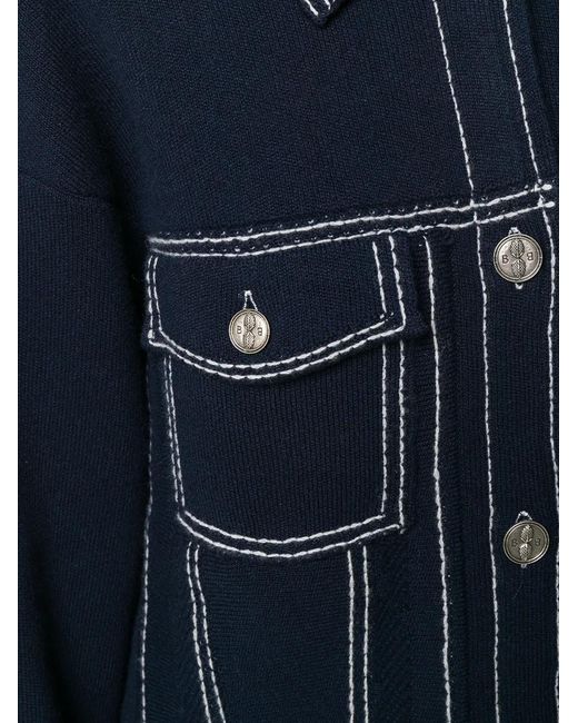 Barrie Denim Jack in het Blue