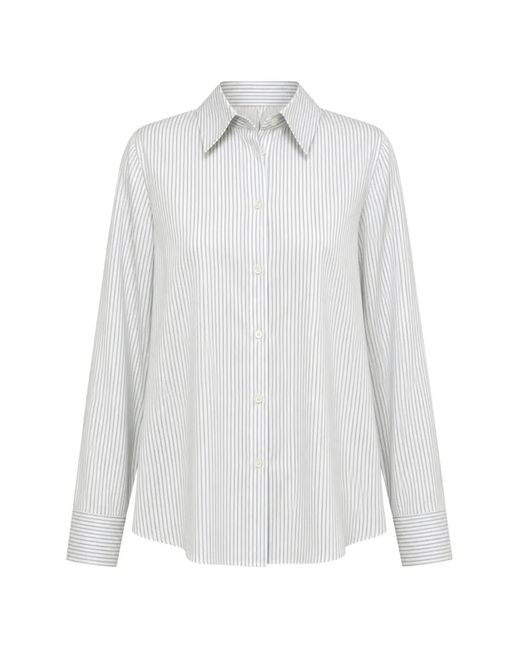 Külson White Elle Striped Shirt