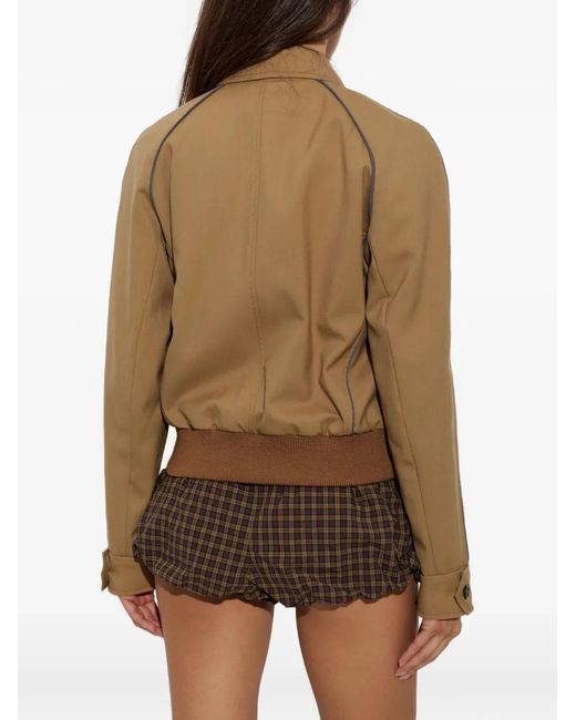 Marni Natural Wool Bomber Jacket