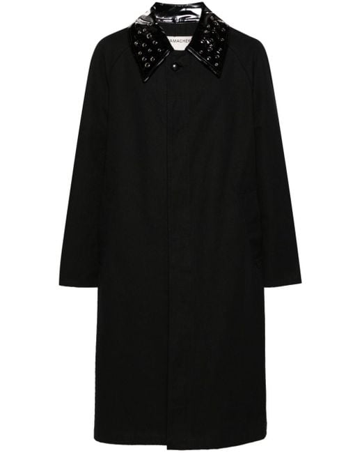 Manteau Ãtran à simple boutonnage NAMACHEKO pour homme en coloris Black