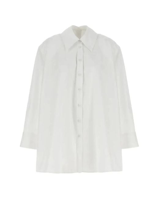 Jil Sander White Button-Front Shirt