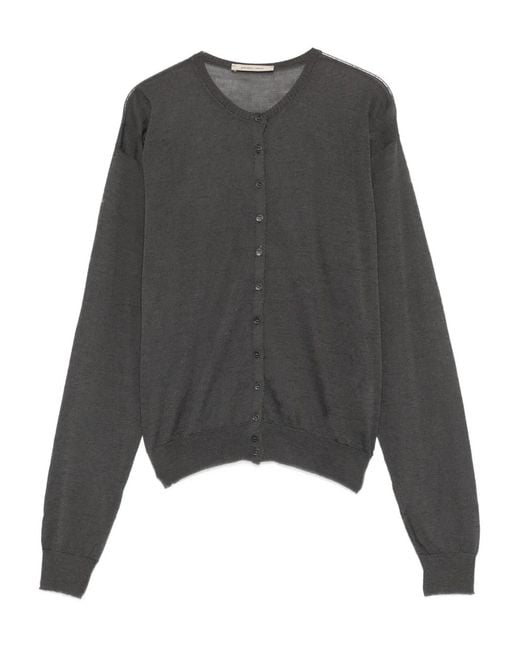Paloma Wool Gray Long-Sleeves Cardigan