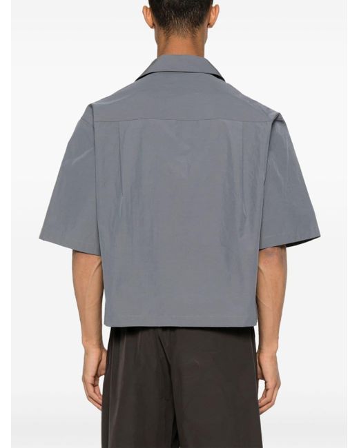 Amomento Pocket Half Hemd in Gray für Herren