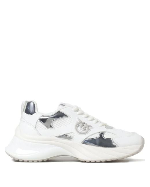 Pinko White Ariel Sneakers