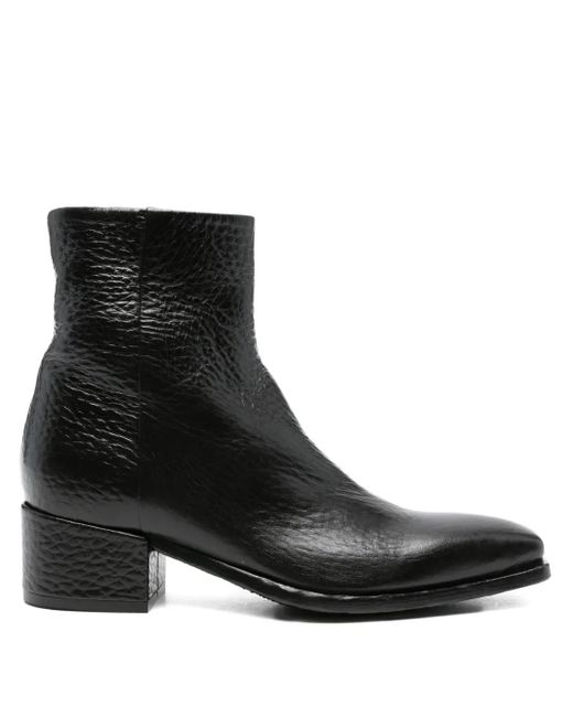 KING TARTUFOLI Black 50Mm Leather Zipped Boots