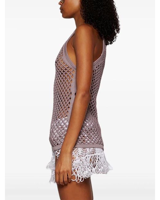 DIOTIMA Multicolor Marina Open-Knit Top