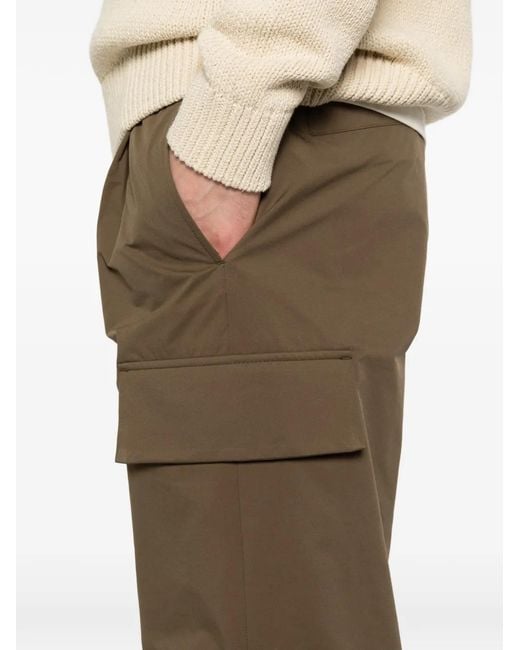 Herno Brown Pocket Trousers for men