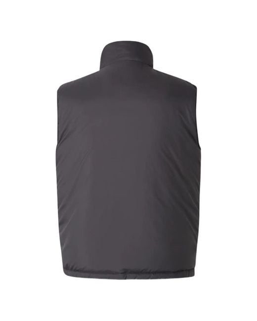 Chaleco Acolchado Reversible Herno de hombre de color Gray