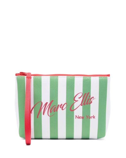 Marc Ellis Green Kosmetiktasche Mit Logo-Print