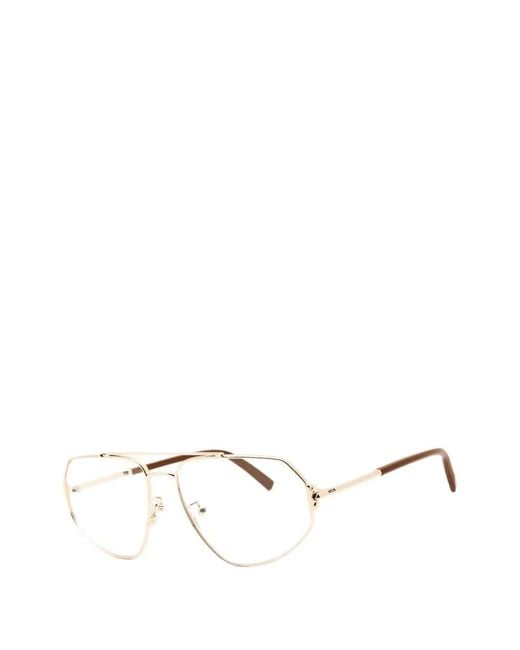 MCM Natural Lunettes De Vue À Monture Pilote for men