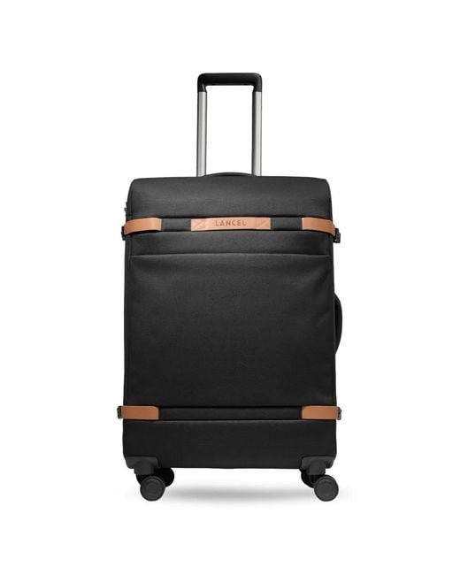 Lancel Black Neo Partance Top-Handle Suitcase
