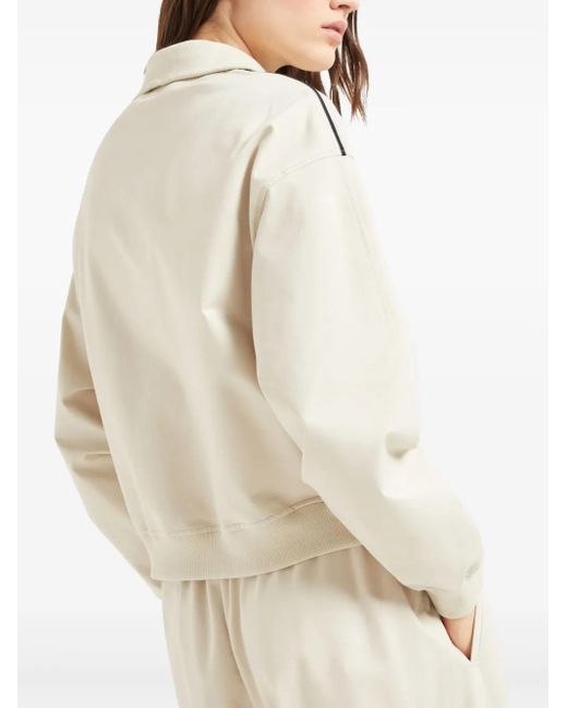 Brunello Cucinelli モニーレトリム トラックジャケット White