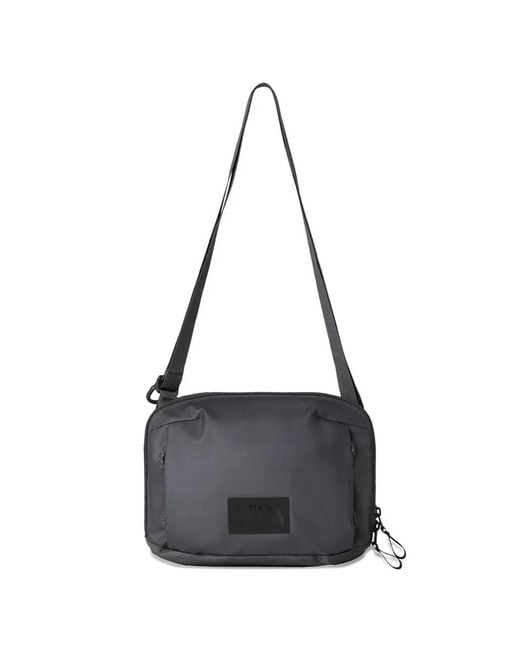 The North Face Black Ripstop Logo-Patch Backpack