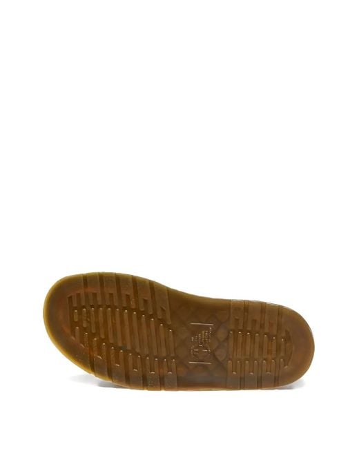 Dr. Martens Brown Suede Flat Sandals for men