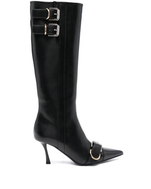 Givenchy Black 75Mm Voyou Boots