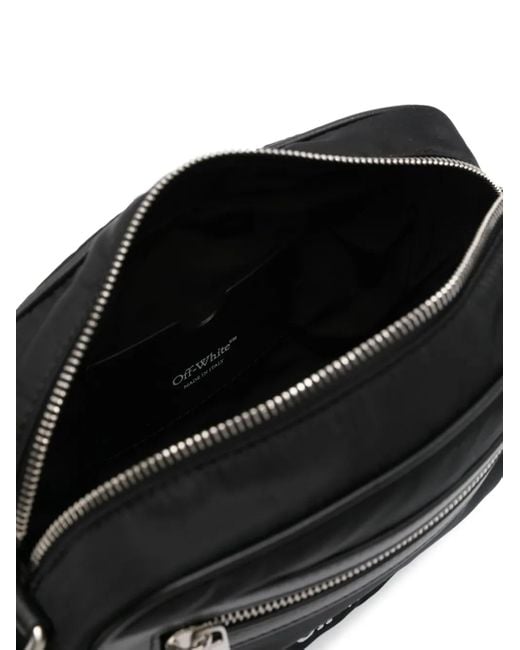 Off-White c/o Virgil Abloh Black Core Camera Mini Handbag for men