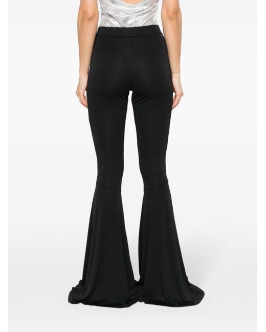 ANDAMANE Black Peggy Flared Trousers