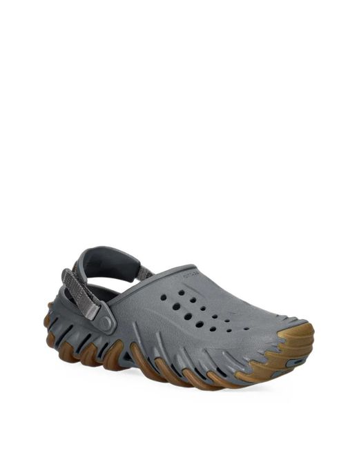 CROCSTM Gray Echo Gum Ro Perforated Slingback Clogs for men