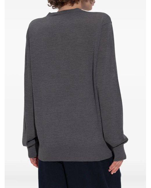 Cardigan Con Scollo A V di DSquared² in Gray
