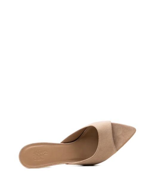 Gia Borghini White Pointed-Toe Sandals