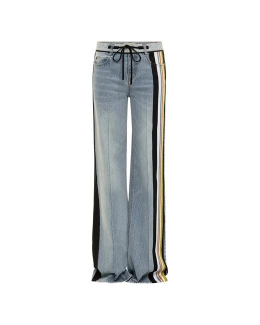 Hellessy Blue Karsh Striped Jeans
