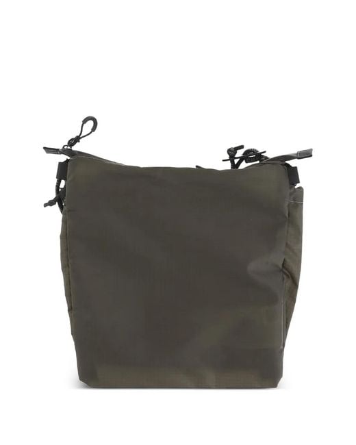 And Wander Black Drawstring Backpack