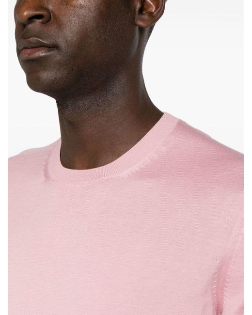Pull léger en coton Tom Ford pour homme en coloris Pink