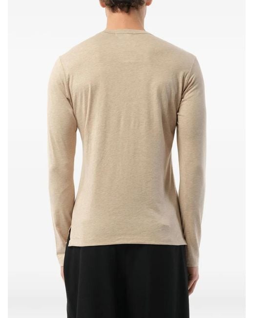 Mastermind Japan Natural Logo-Patch Pocket T-Shirt for men