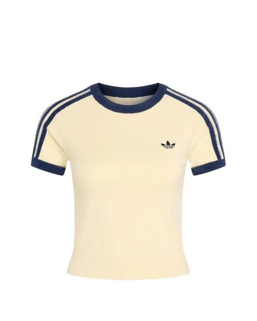 Adidas Blue Knitted T- Shirt