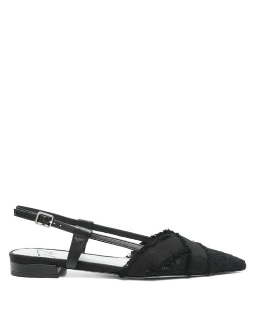 Roberto Festa Black Kesha Ballet Flats