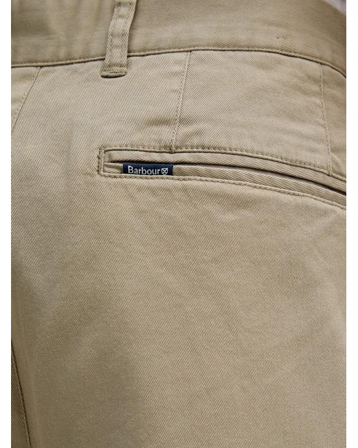 Barbour Natural Pantalon À Taille Ceinturée for men