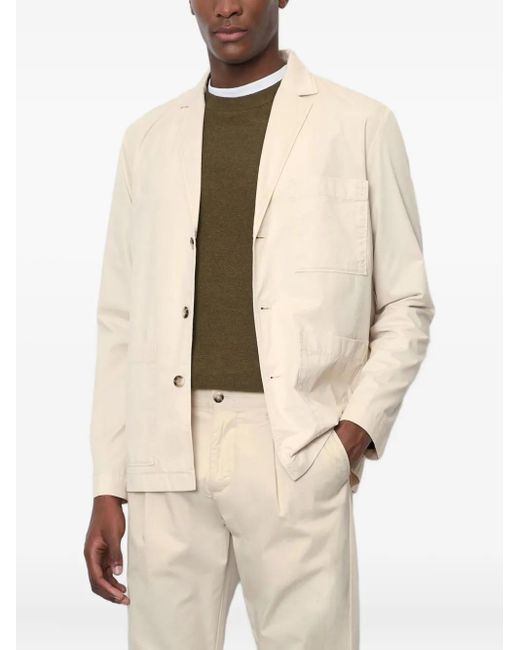 Marc O' Polo Natural Button-Up Utility Blazer for men