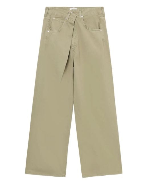 Agolde Vana Fold Jeans in het White