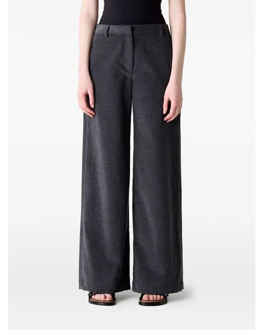 Twp Black Dylan Wide-Leg Trousers