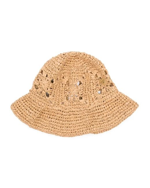 Twinset Natural Hut Aus Bast