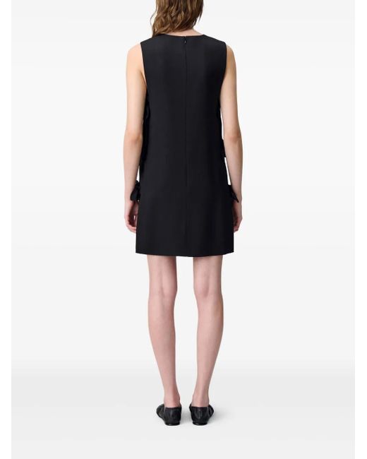 Claudie Pierlot Black Kleid Mit Knotendetail