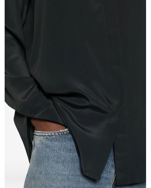 FEDERICA TOSI Black Long-Sleeve Shirt
